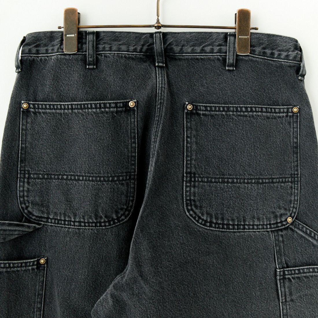 orSlow [オアスロウ] ダッドフィット デニムペインターパンツ [01-5328] D61S BLACK