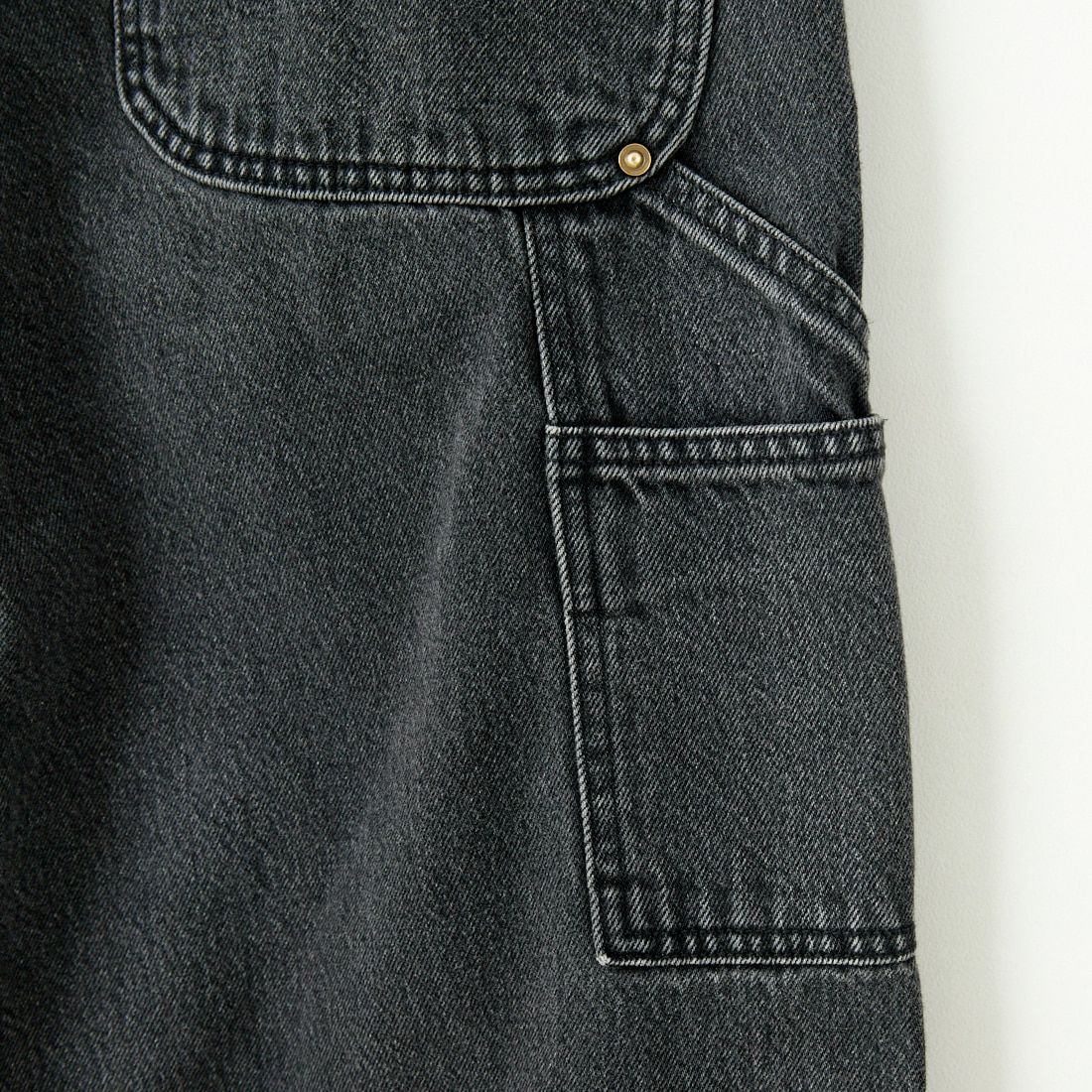 orSlow [オアスロウ] ダッドフィット デニムペインターパンツ [01-5328] D61S BLACK