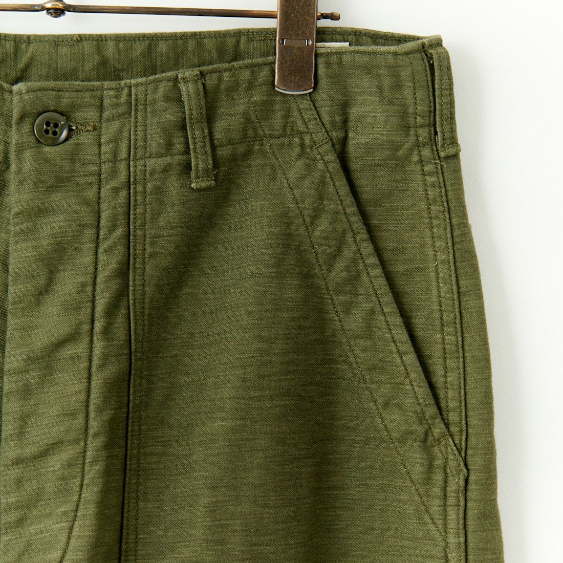 orSlow [オアスロウ] レギュラーフィット ファティーグパンツ [03-V5002] 77 D.OLIVE