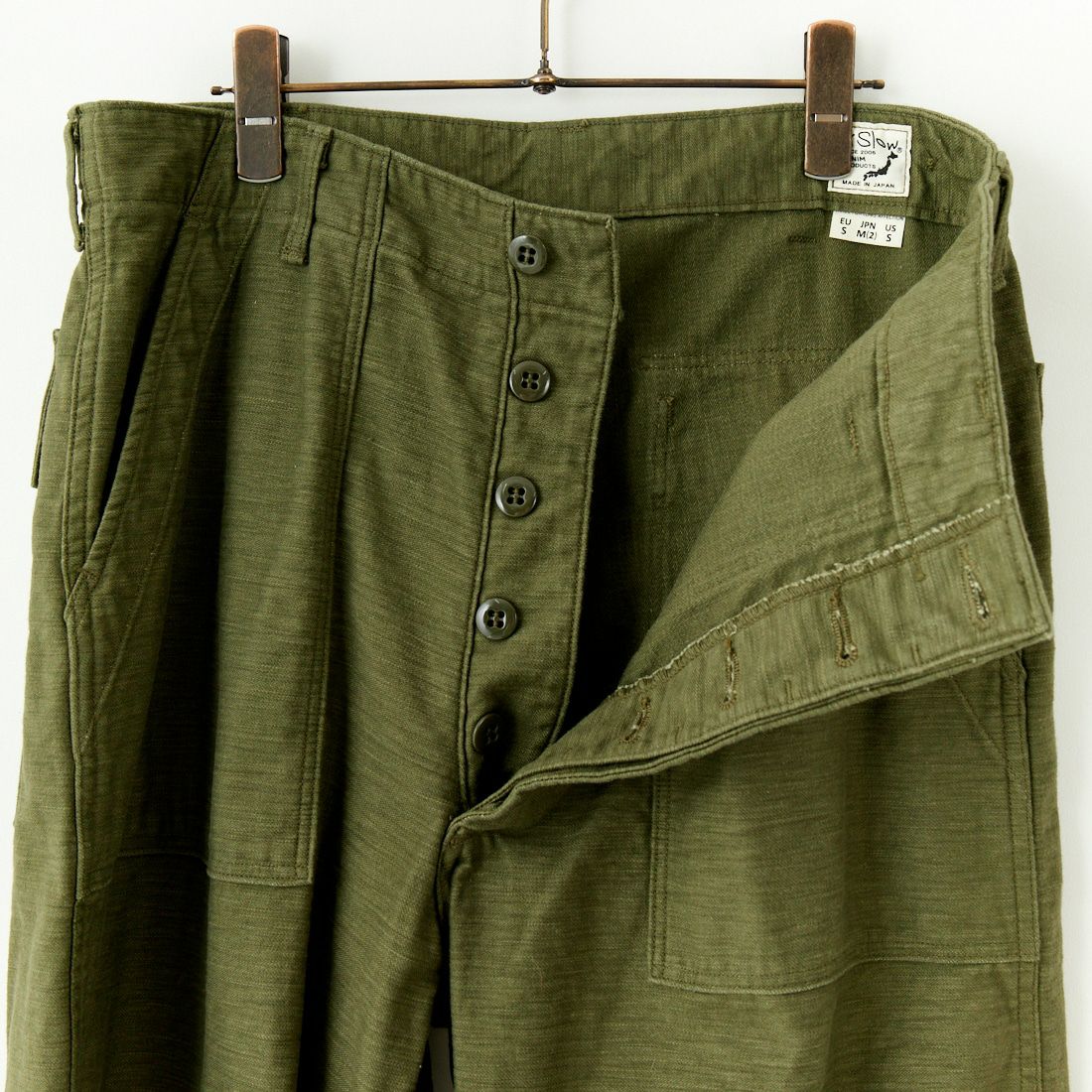 orSlow [オアスロウ] レギュラーフィット ファティーグパンツ [03-V5002] 77 D.OLIVE