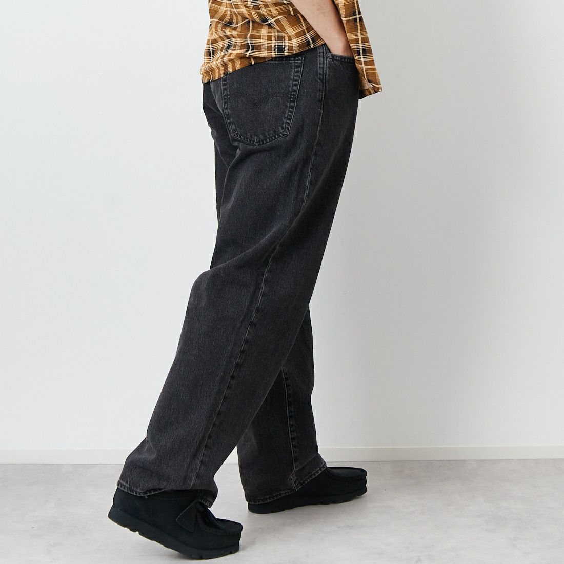 LEVI'S [リーバイス] 578 バギージーンズ [A4750-00] 20 8AM IN &&モデル身長：179cm 着用サイズ：32&&