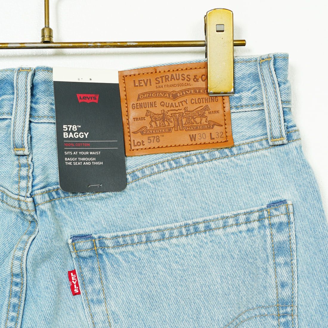 LEVI'S [リーバイス] 578 バギージーンズ [A4750-00] 22 BAGS TO