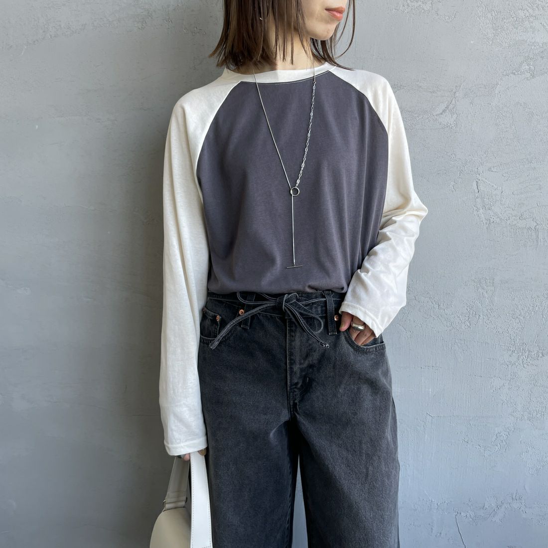 CHA/OFF&&モデル身長：158cm 着用サイズ：F&&