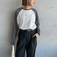 ASH/CHA&&モデル身長：159cm 着用サイズ：F&&
