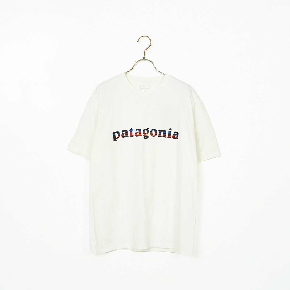 patagonia [パタゴニア] メンズ'73 テキスト ロゴ オーガニックT [37776] BCW