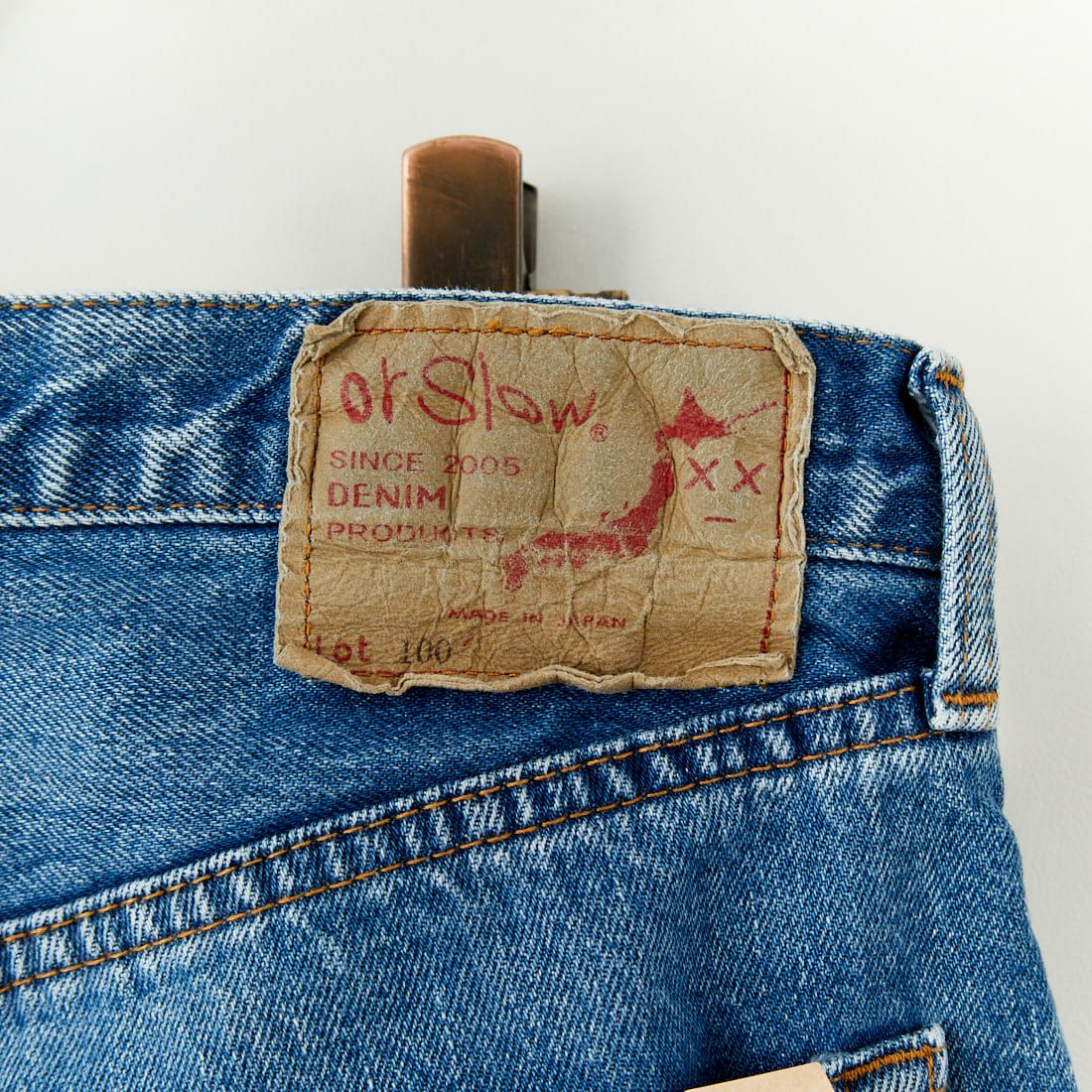 orSlow [オアスロウ] スーパーダッドデニムパンツ [01-1100W] 95 DENIM U