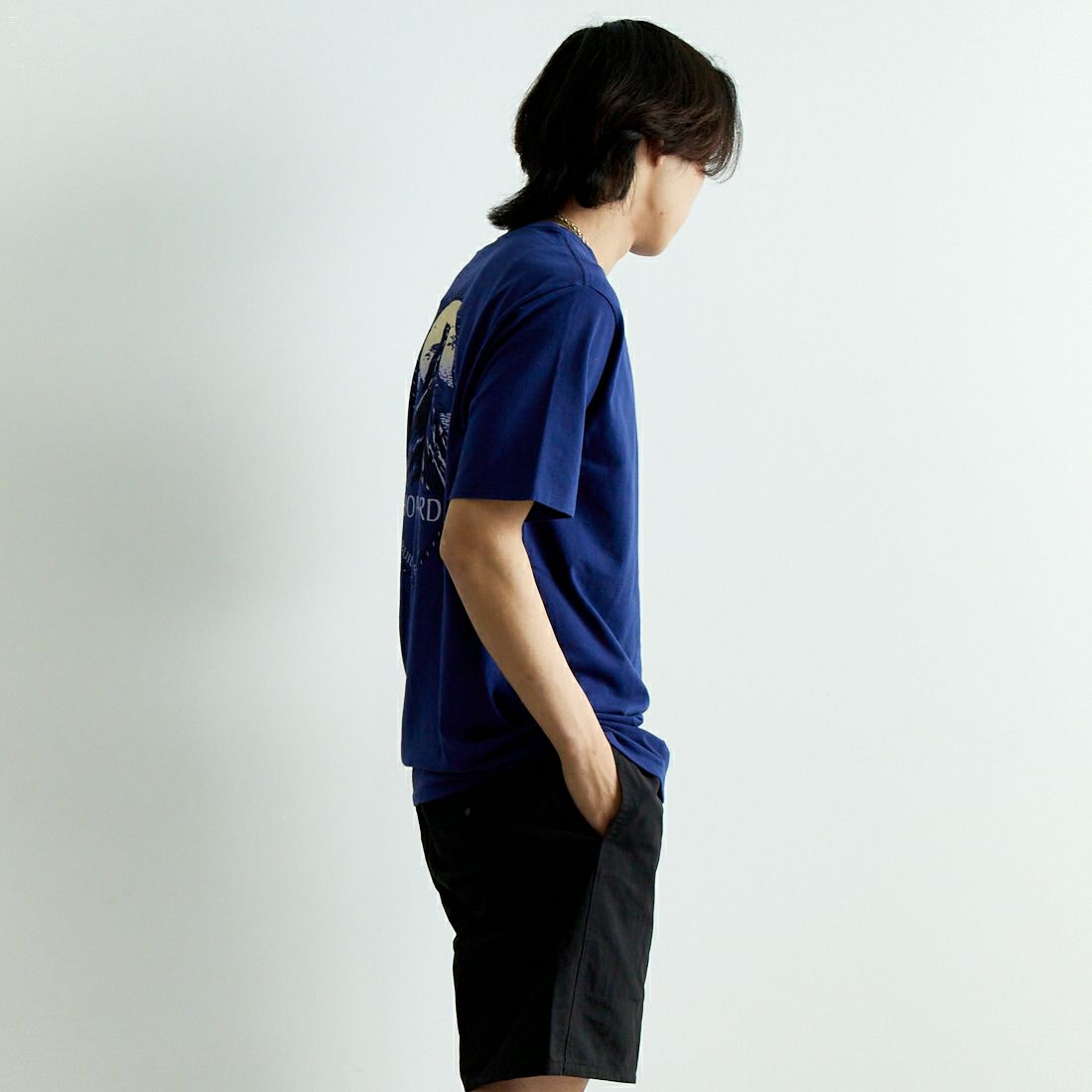 patagonia [パタゴニア] シュイナード クレスト ポケット レスポンシビリティーTシャツ [37770] SLPU &&モデル身長：179cm 着用サイズ：M&&