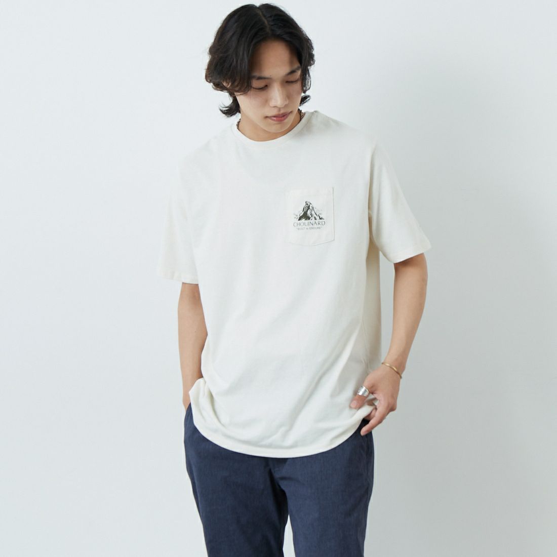 patagonia [パタゴニア] シュイナード クレスト ポケット レスポンシビリティー [37770] BCW &&モデル身長：179cm 着用サイズ：L&&
