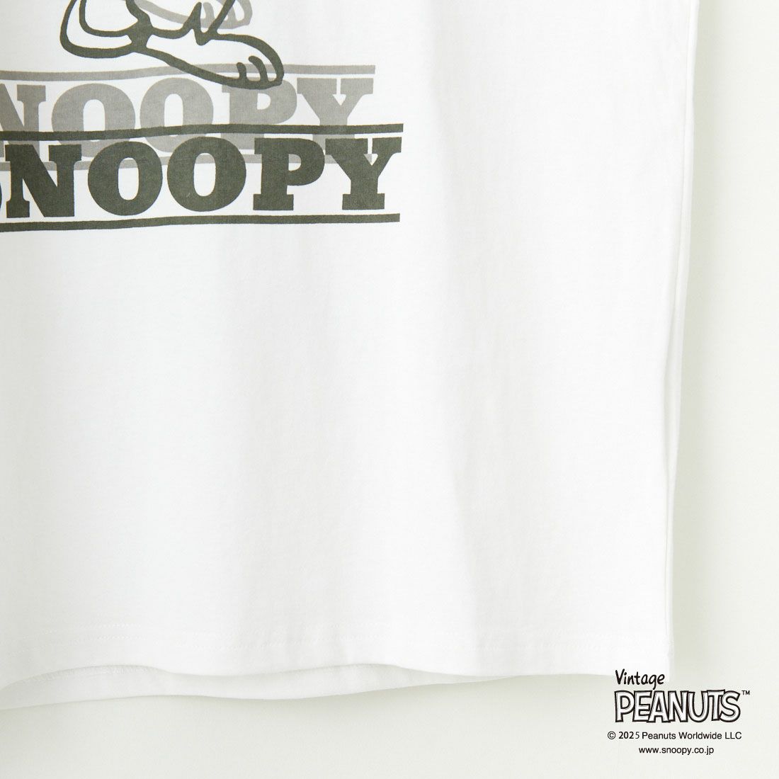 Johnbull [ジョンブル] PEANUTS SNOOPY Tシャツ [JT251C50] 001 ﾎﾜｲﾄ