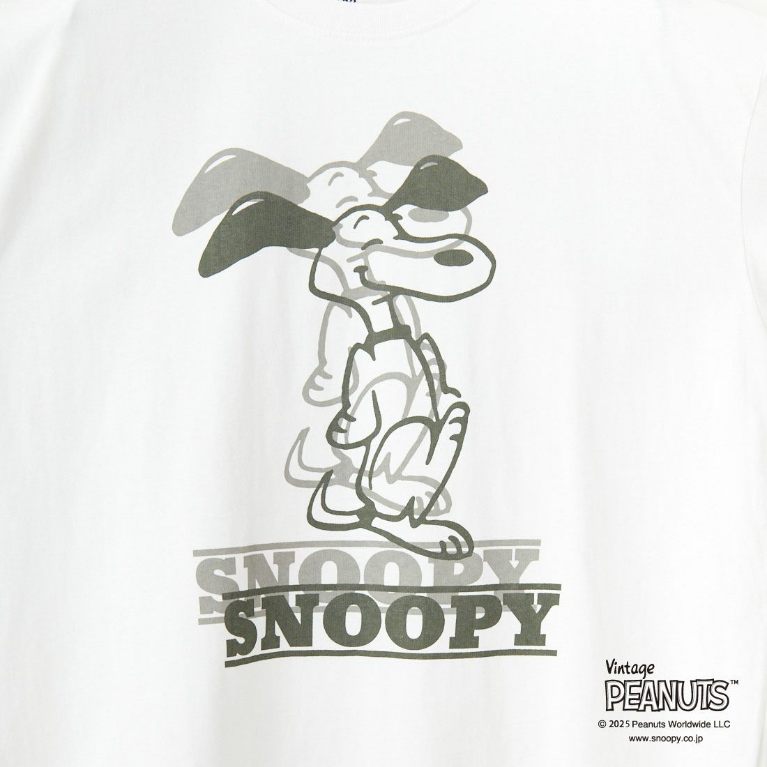 Johnbull [ジョンブル] PEANUTS SNOOPY Tシャツ [JT251C50] 001 ﾎﾜｲﾄ