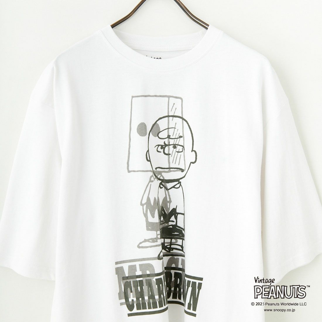 Johnbull [ジョンブル] PEANUTS CHARLIE BROWN Tシャツ [JT251C52] 001 ﾎﾜｲﾄ