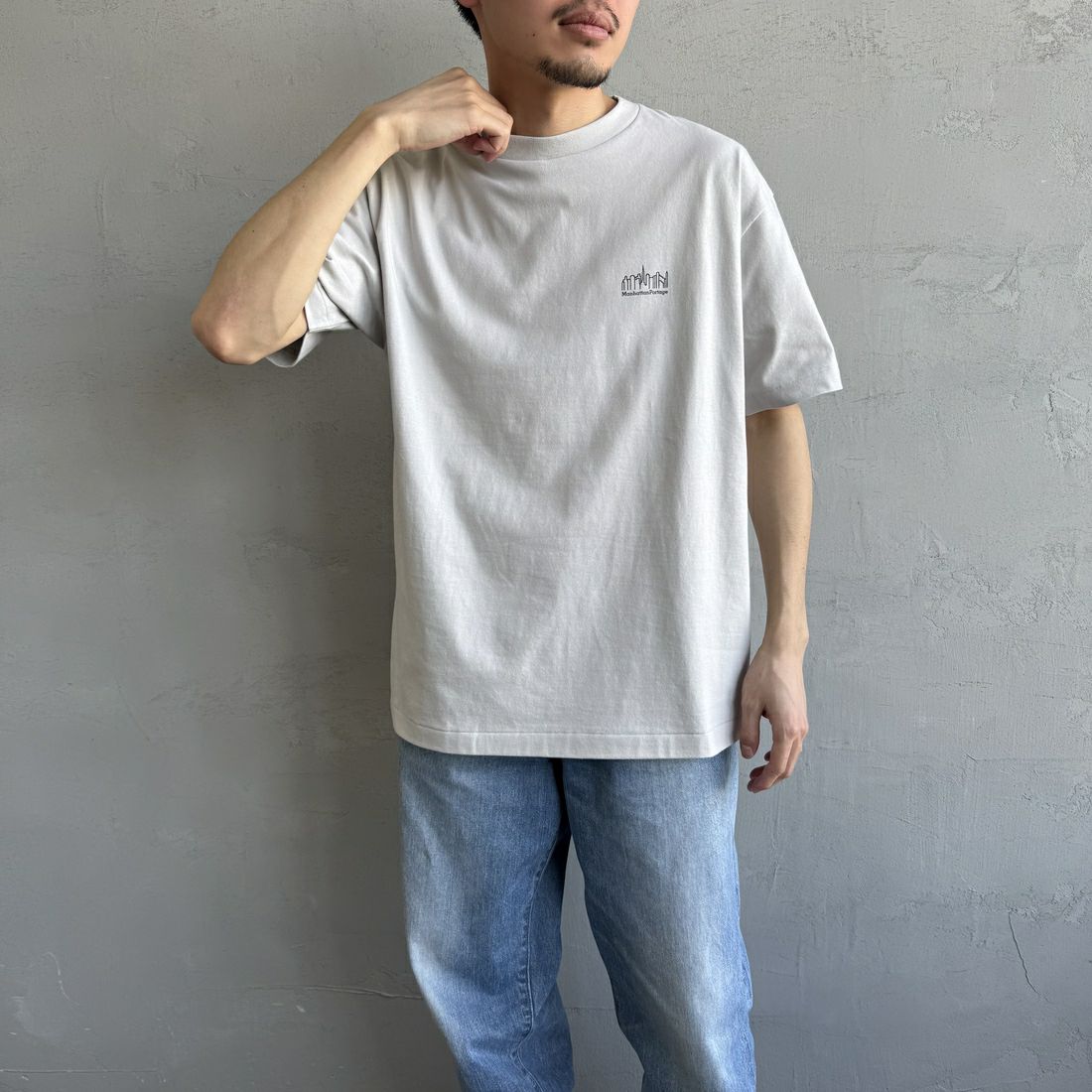 L.GRAY&&モデル身長：168cm 着用サイズ：L&&