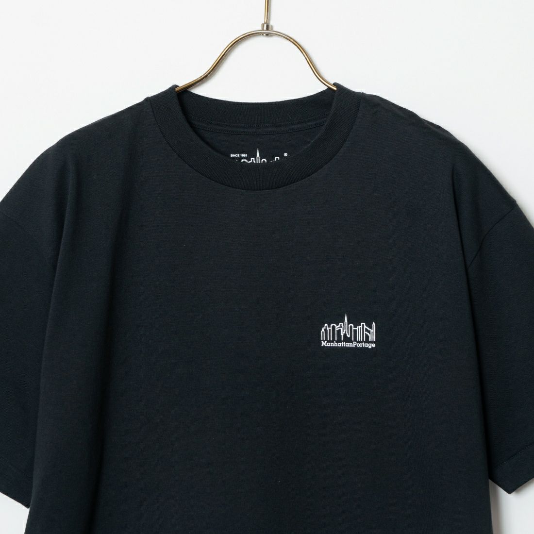 MANHATTAN PORTAGE [マンハッタンポーテージ] ショートスリーブ プリントTシャツ [MP-M579] BLACK