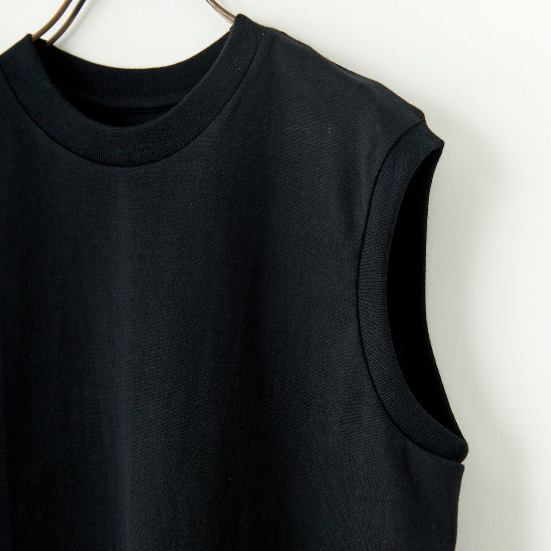 Hanes [ヘインズ] 1P KURO スリーブレスTシャツ [HM3-B202] 090 ﾌﾞﾗｯｸ