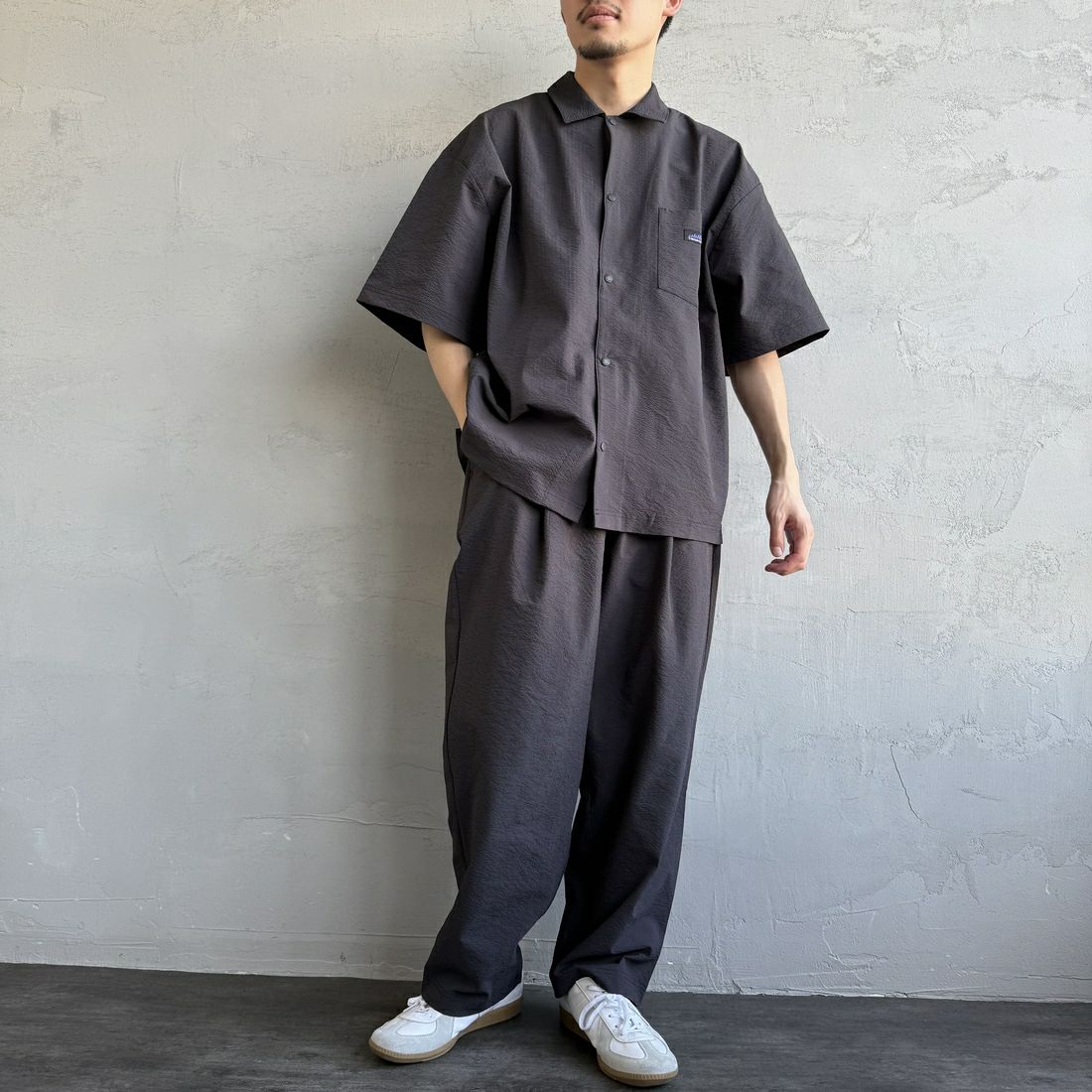 CHARCOAL&&モデル身長：168cm 着用サイズ：L&&