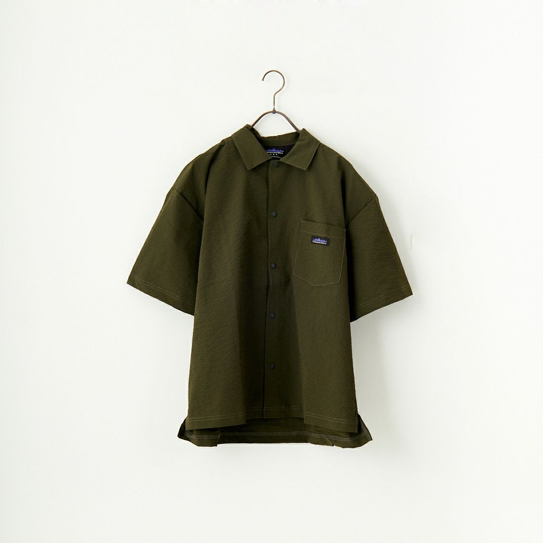 THOUSAND MILE [サウザンド マイル] 別注 ショートスリーブシャツ＆パンツ セットアップ [TM251SS50481-JF] BLACK
