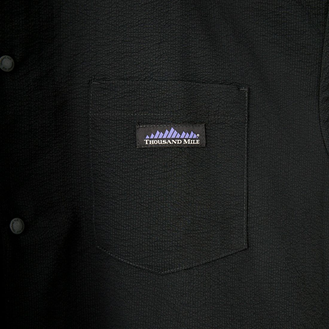 THOUSAND MILE [サウザンド マイル] 別注 ショートスリーブシャツ＆パンツ セットアップ [TM251SS50481-JF] BLACK
