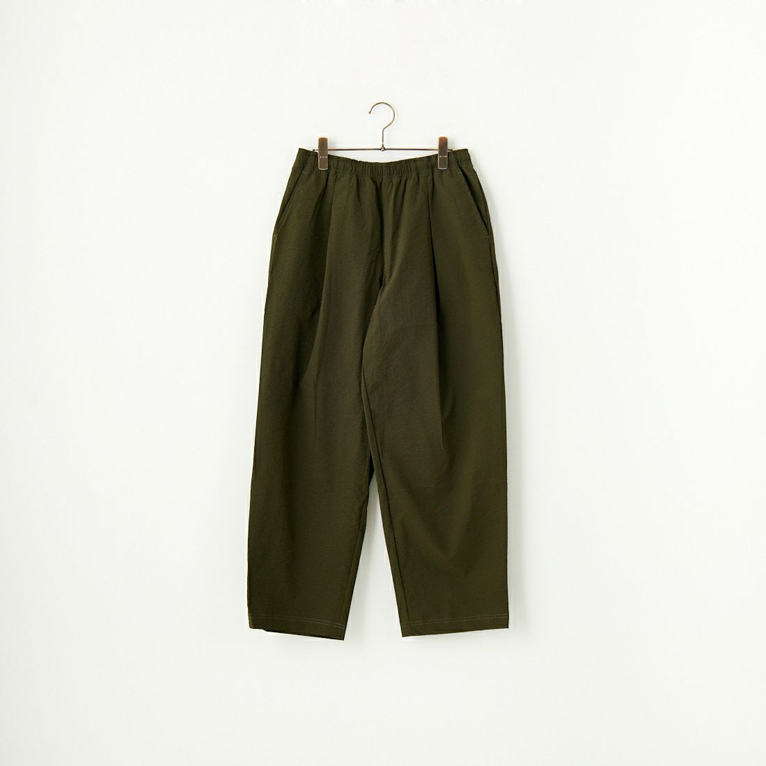 THOUSAND MILE [サウザンド マイル] 別注 ショートスリーブシャツ＆パンツ セットアップ [TM251SS50481-JF] OLIVE