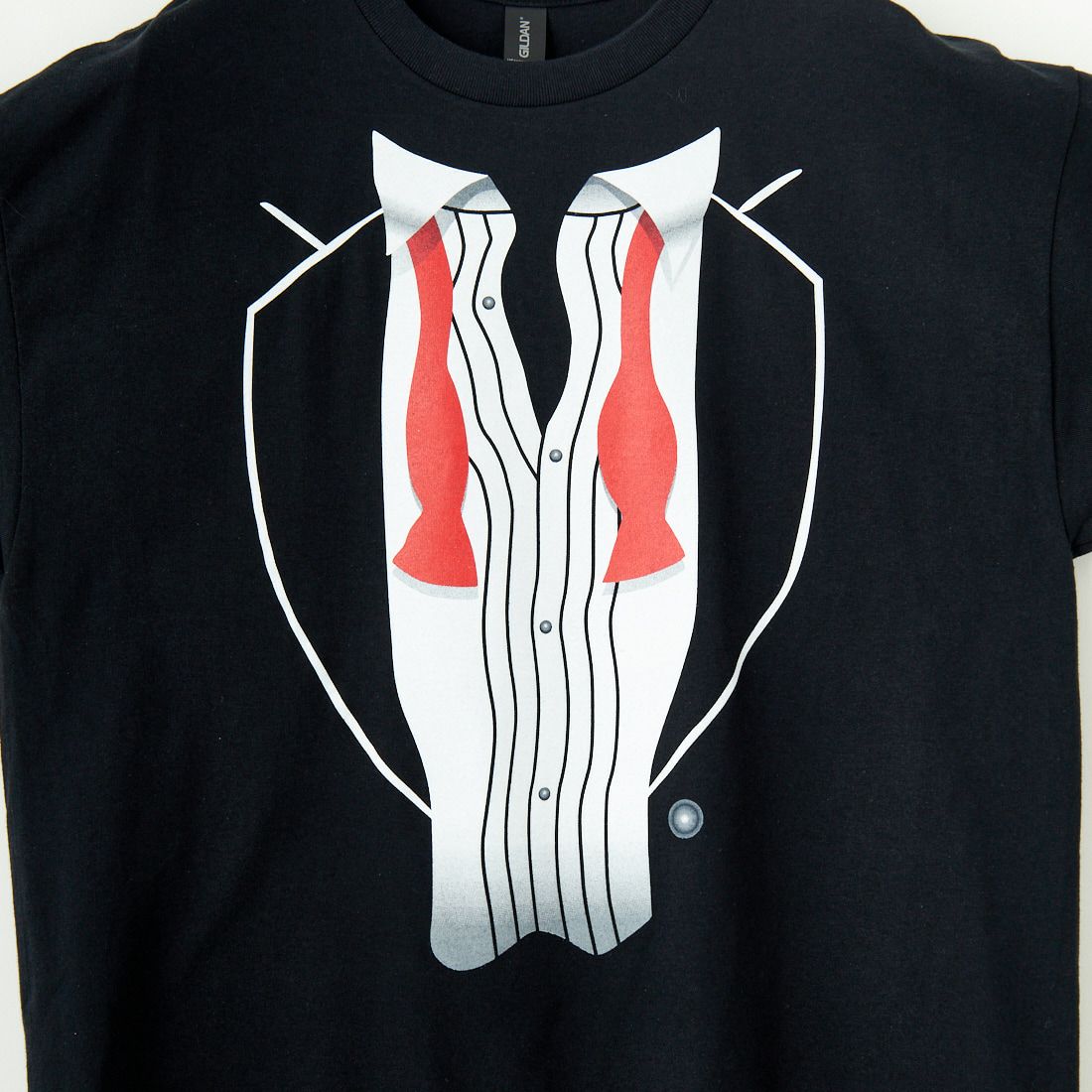 Novelty Tees [ノベルティティーズ] アフターパーティータキシードTシャツ [AFTER-PARTY-TUX] BLACK