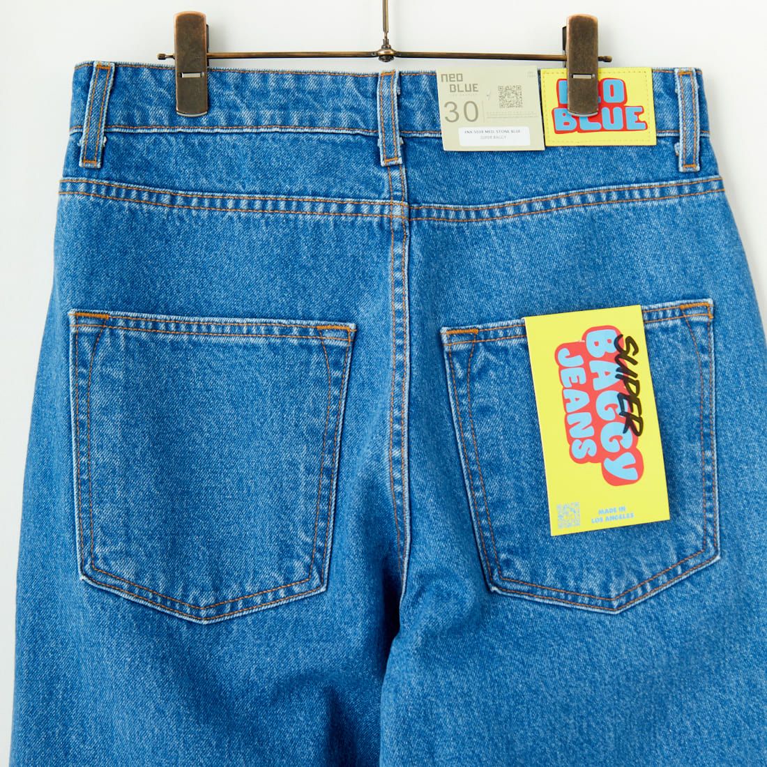 NEO BLUE [ネオブルー] スーパーバギージーンズ [SUPER-BAGGY-JEANS] MD STONE