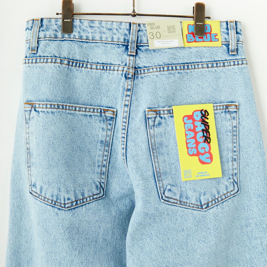 NEO BLUE [ネオブルー] スーパーバギージーンズ [SUPER-BAGGY-JEANS] PASTEL BLU