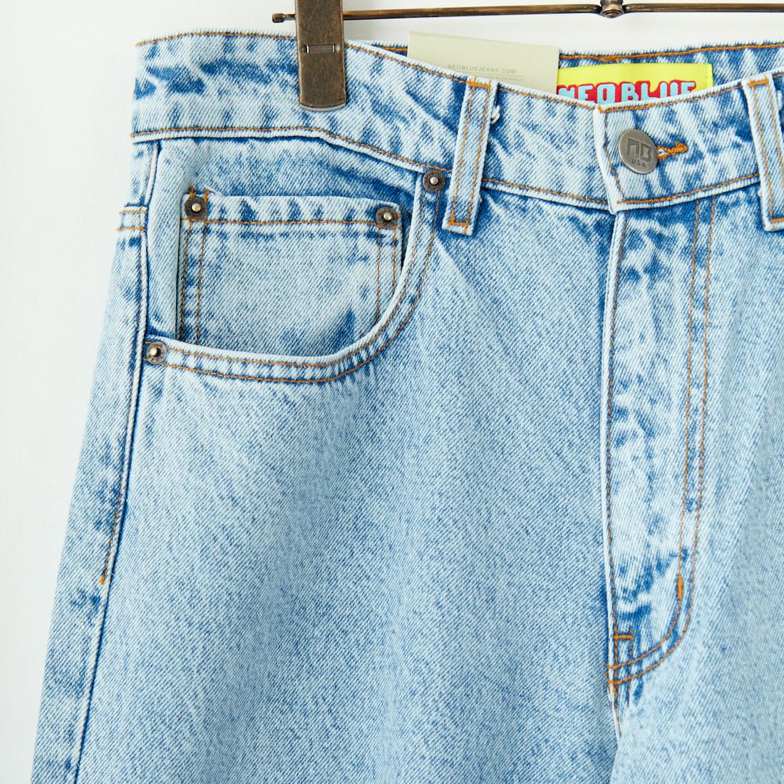 NEO BLUE [ネオブルー] スーパーバギージーンズ [SUPER-BAGGY-JEANS] PASTEL BLU