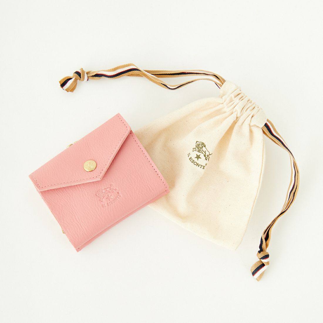 IL BISONTE [イルビゾンテ] レザーウォレット [54252306041] 72 ﾋﾟﾝｸ