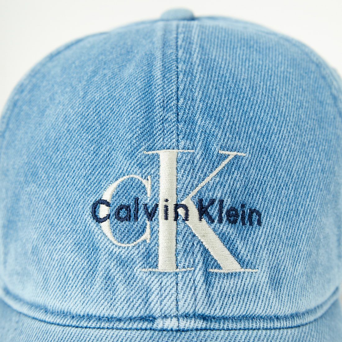 Calvin Klein [カルバンクライン] モノグラムロゴ デニムベースボールキャップ [4G5007G] VHJ