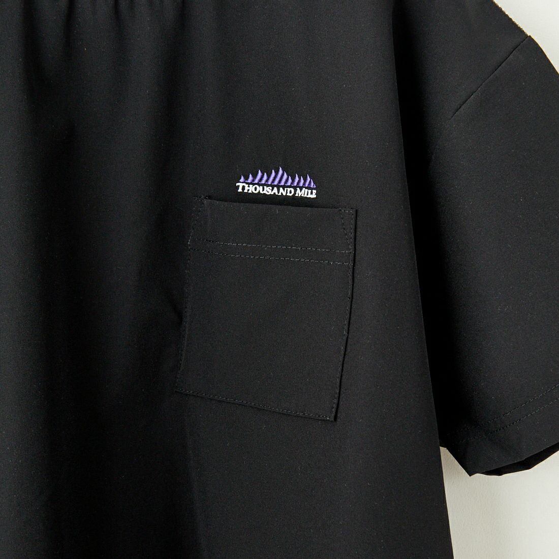 THOUSAND MILE [サウザンド マイル] 別注 サマーバケーション ラップパンツセットアップ [TM251NP50952-JF] BLACK