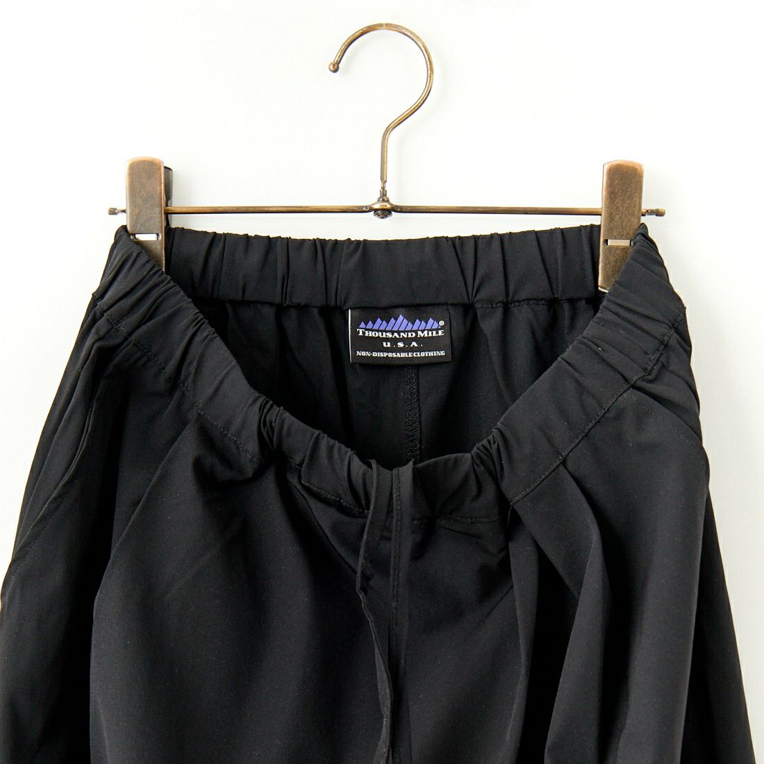 THOUSAND MILE [サウザンド マイル] 別注 サマーバケーション ラップパンツセットアップ [TM251NP50952-JF] BLACK