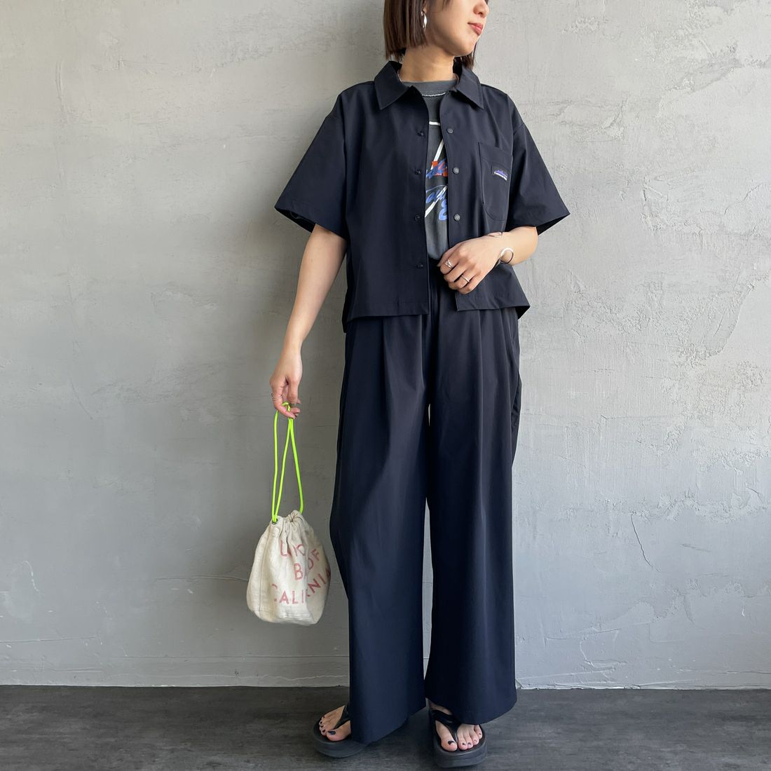 NAVY&&モデル身長：160cm 着用サイズ：F&&