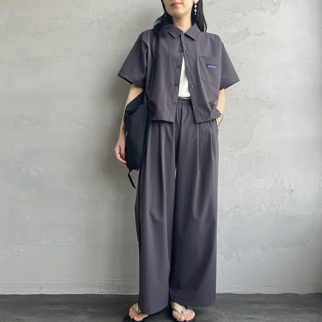 CHARCOAL&&モデル身長：160cm 着用サイズ：F&&