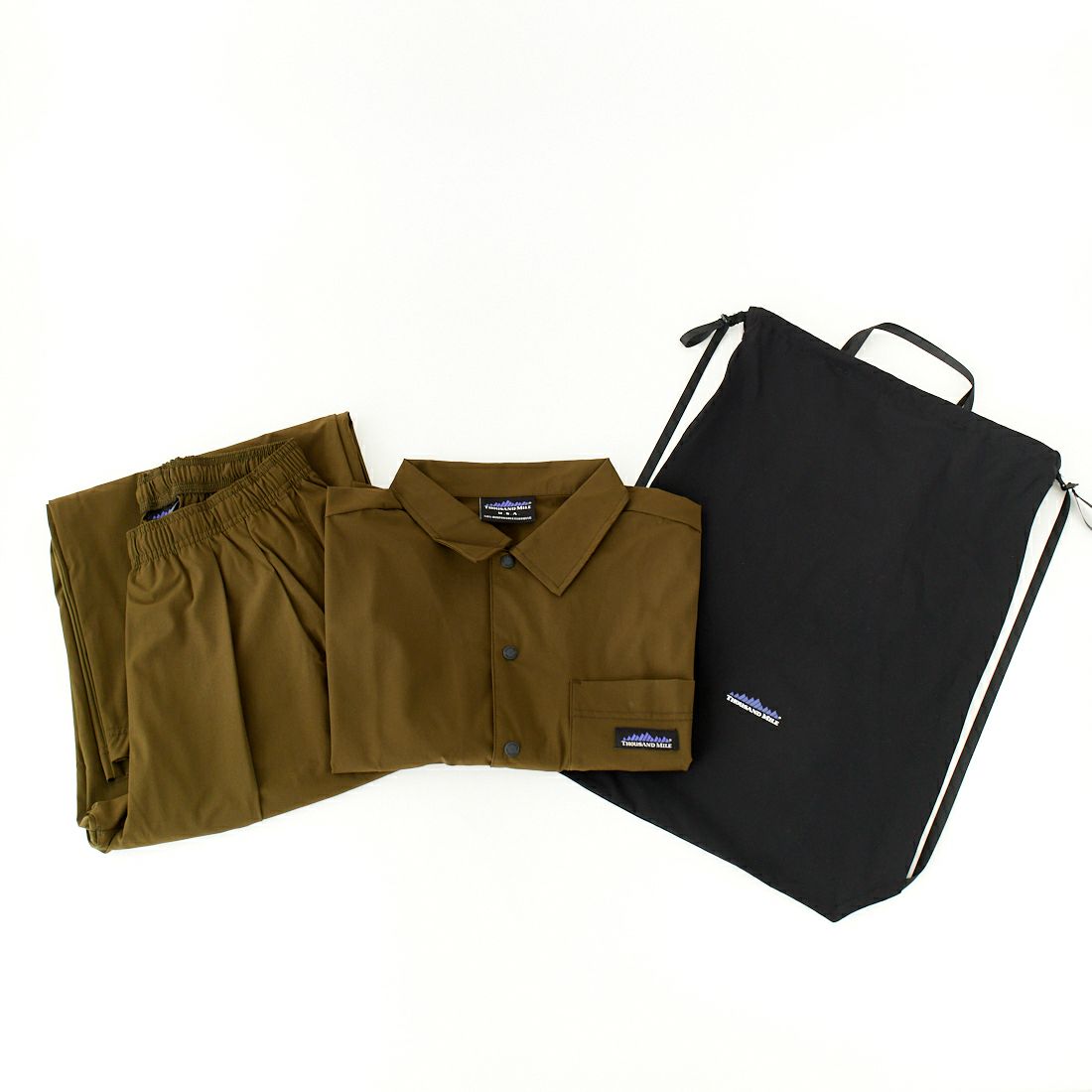 THOUSAND MILE [サウザンド マイル] 別注 サマーバケーション ワイドパンツセットアップ [TM251NP50942-JF] OLIVE