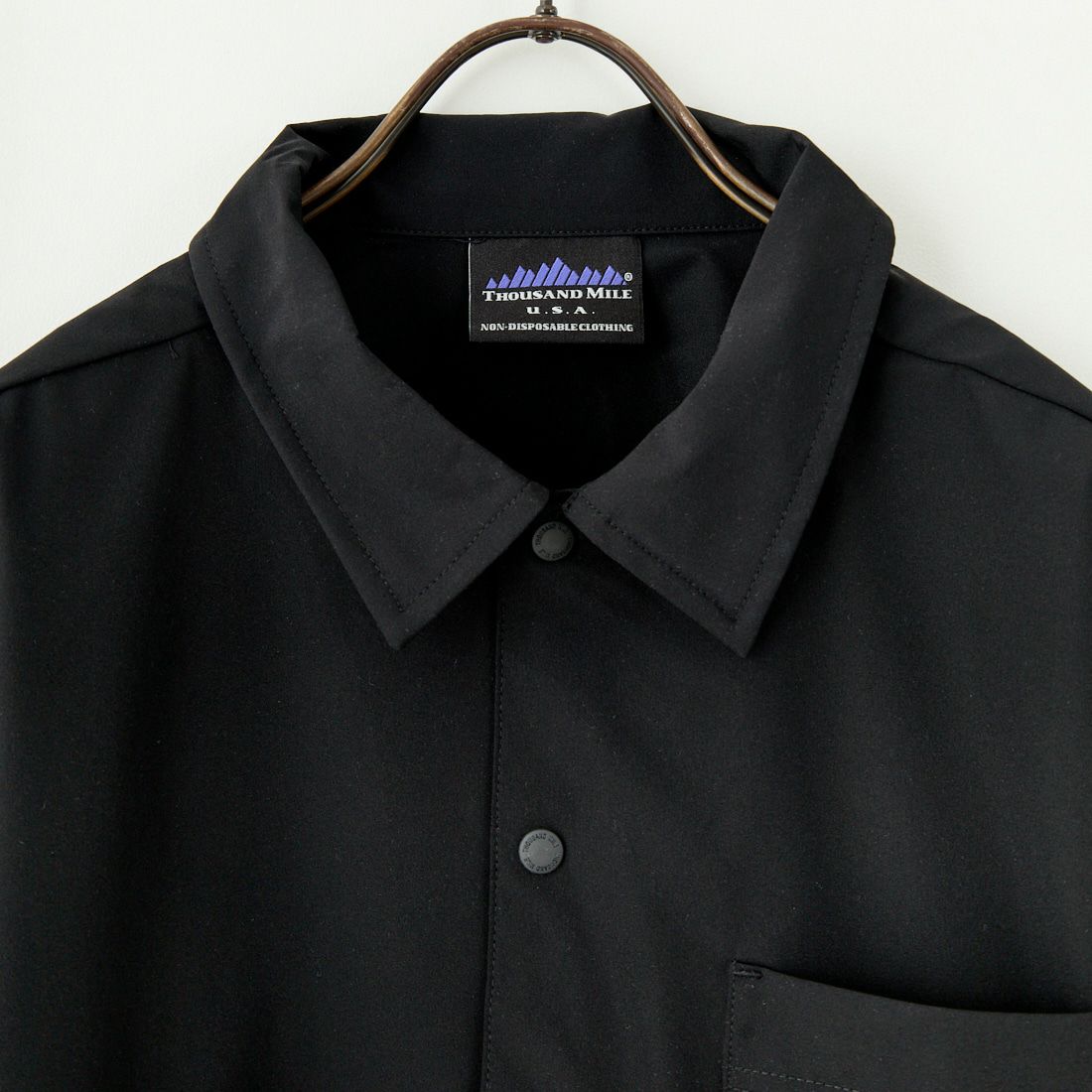 THOUSAND MILE [サウザンド マイル] 別注 サマーバケーション ワイドパンツセットアップ [TM251NP50942-JF] BLACK