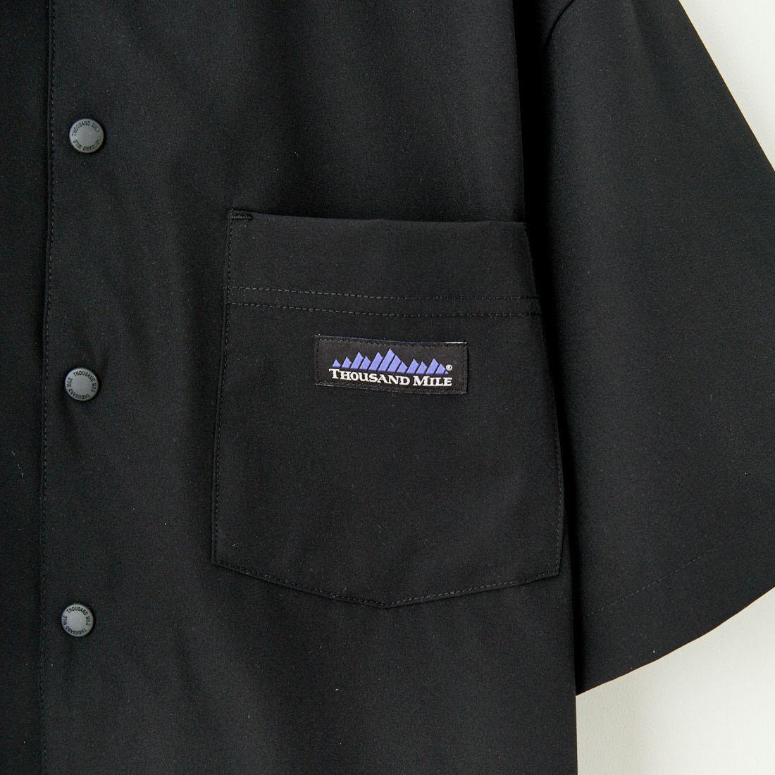 THOUSAND MILE [サウザンド マイル] 別注 サマーバケーション ワイドパンツセットアップ [TM251NP50942-JF] BLACK