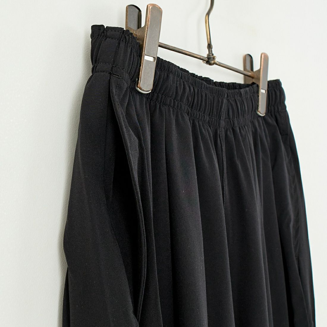 THOUSAND MILE [サウザンド マイル] 別注 サマーバケーション ワイドパンツセットアップ [TM251NP50942-JF] BLACK