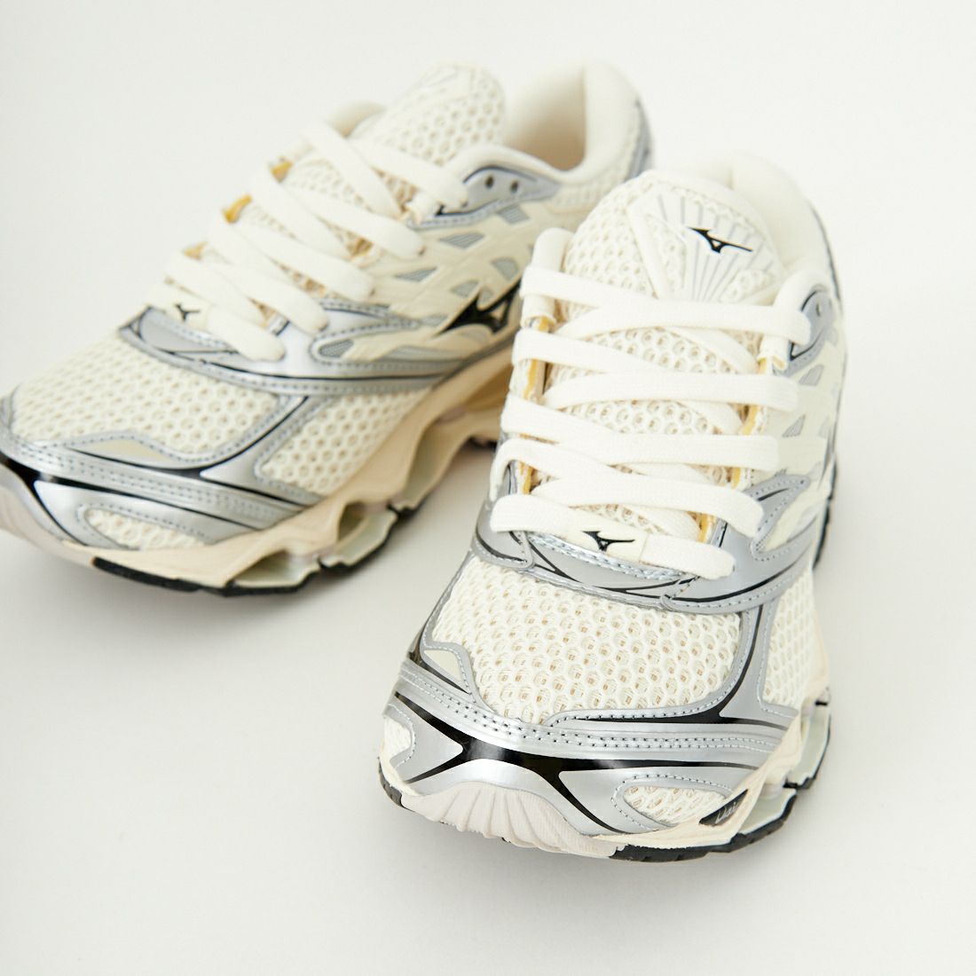 MIZUNO [ミズノ] WAVE PROPHECY LS スニーカー [D1GA2511] 01 ｵﾌﾎﾜｲﾄ/