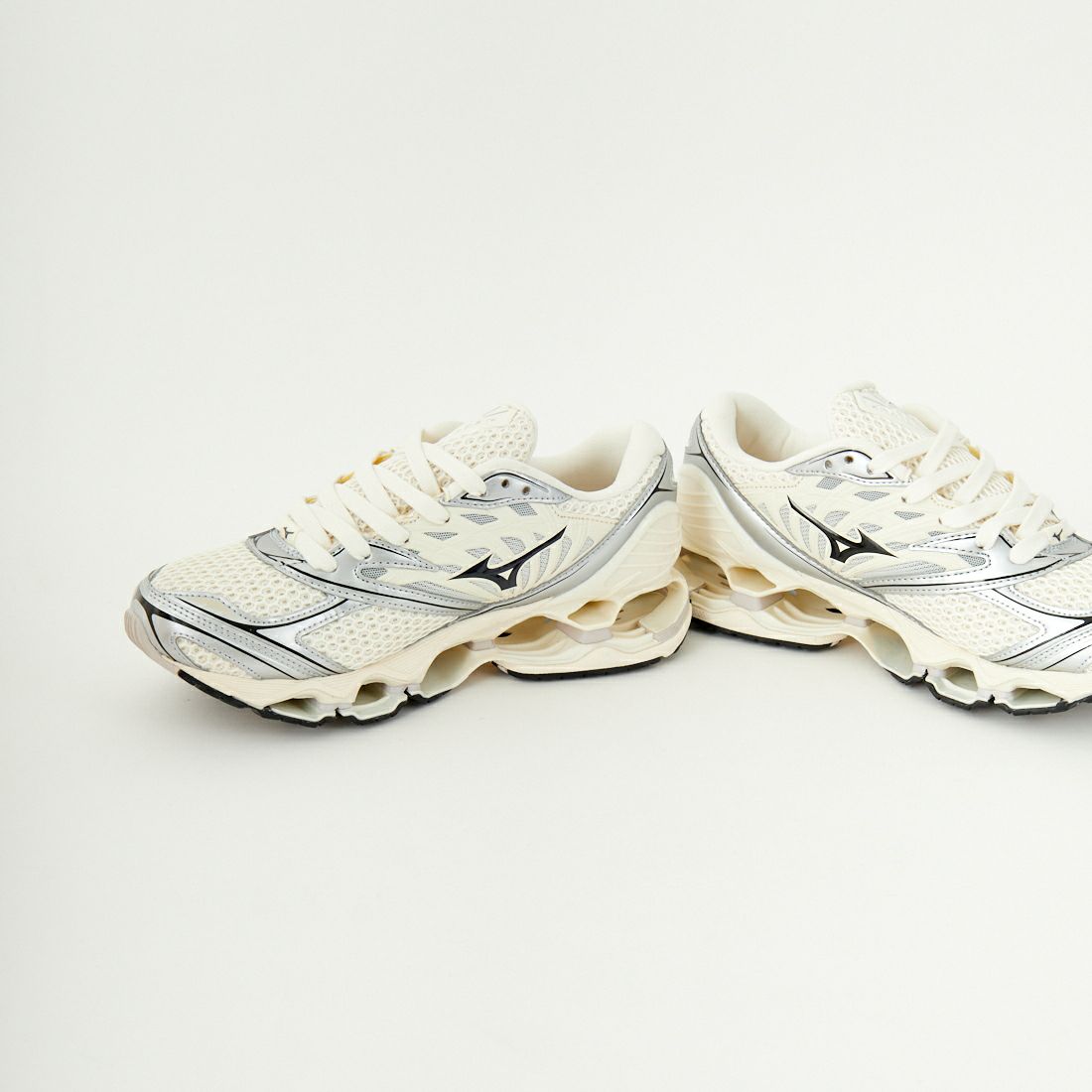 MIZUNO [ミズノ] WAVE PROPHECY LS スニーカー [D1GA2511] 01 ｵﾌﾎﾜｲﾄ/