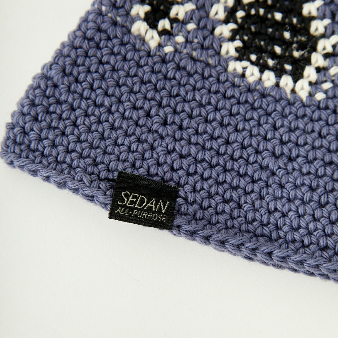 SEDAN ALL-PURPOSE [セダン オールパーパス] ハンドニット フレイムバケットハット [SD25S-CP02] SLATE FLAM