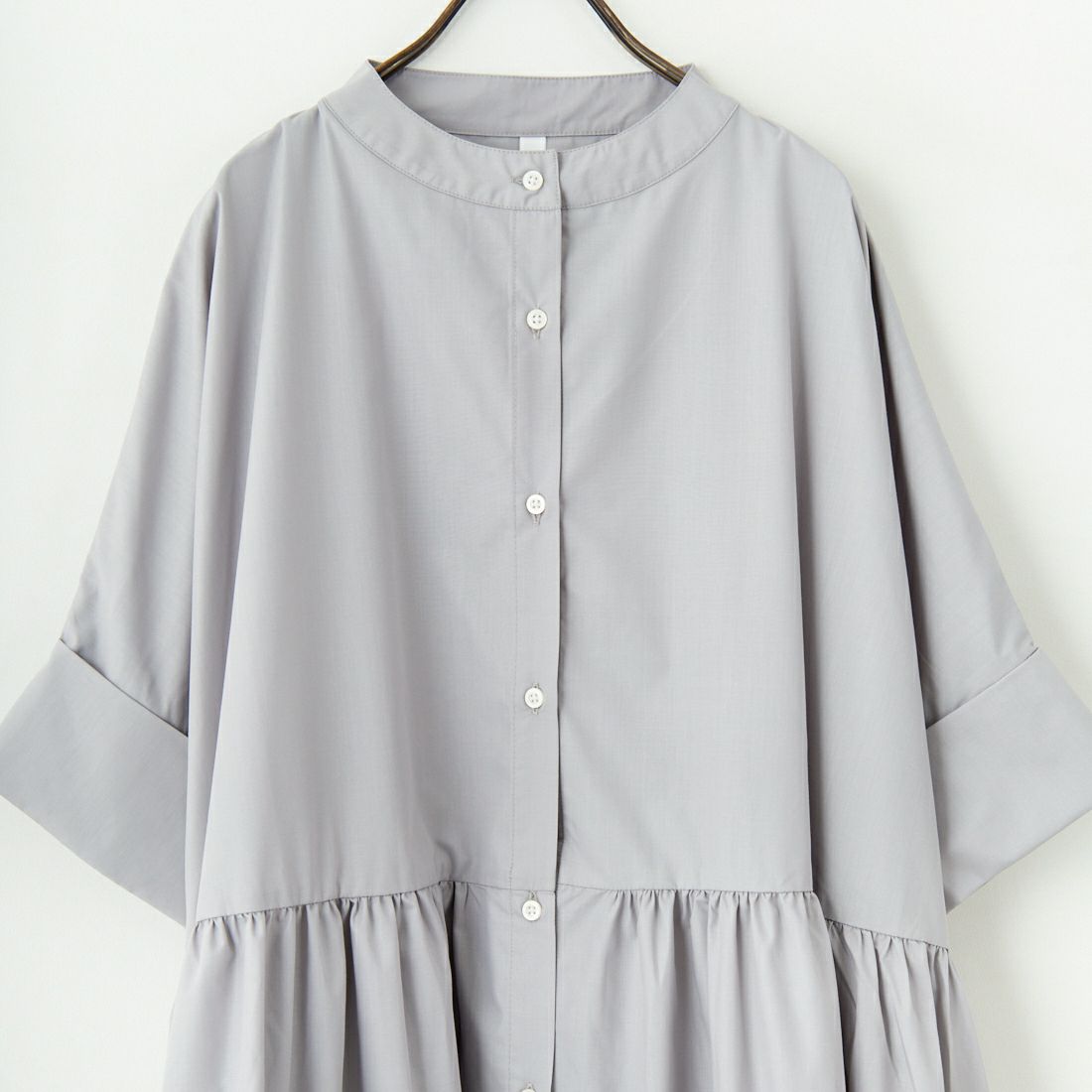 Kelen [ケレン] ワイドデザインワンピース [LKL25HOP2055] LT.GRAY