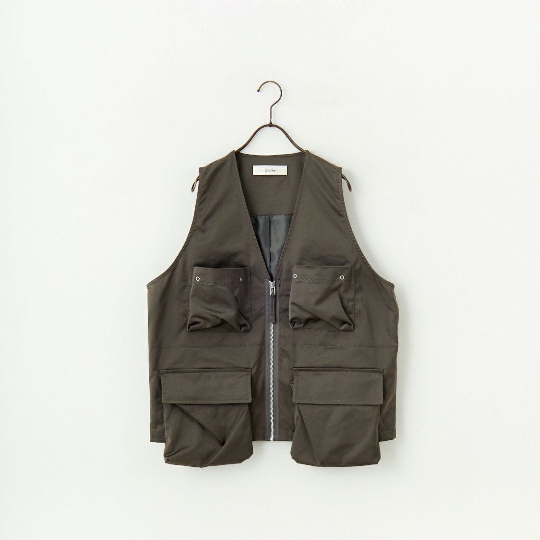 ànuke online store（アンヌーク） / Satin Pocket VestSatin