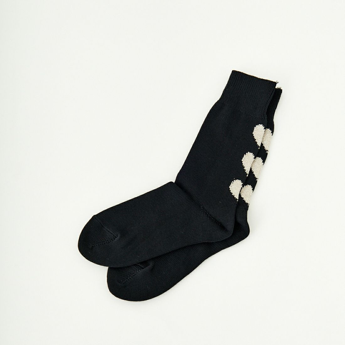 ROSTER SOX [ロスターソックス] HEART BY X ソックス [RX-78] BLACK
