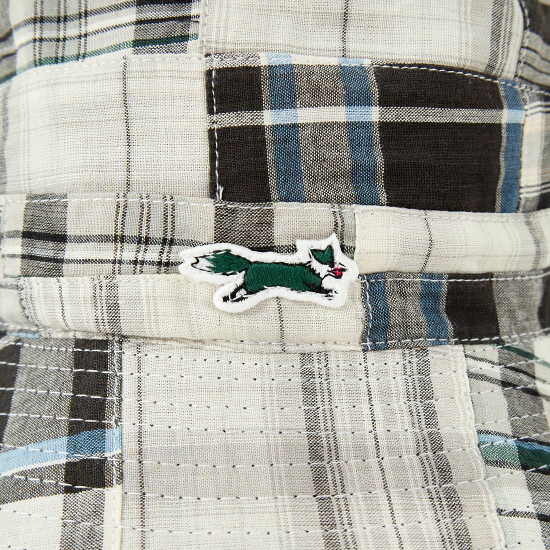 THE FOX [ザフォックス] 2WAYパッチワークバケットハット [PN25S010] BLACK