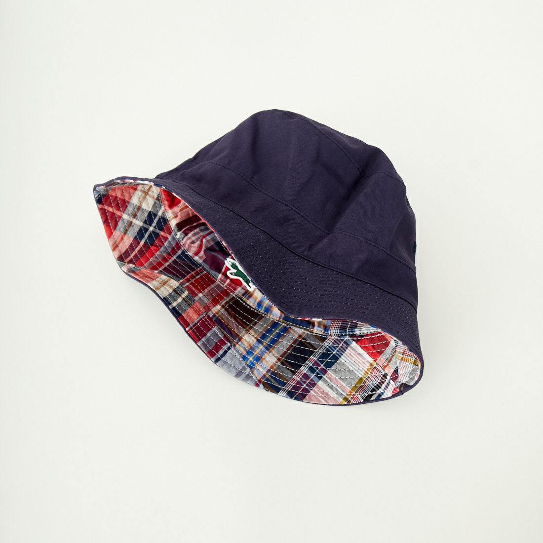 THE FOX [ザフォックス] 2WAYパッチワークバケットハット [PN25S010] NAVY