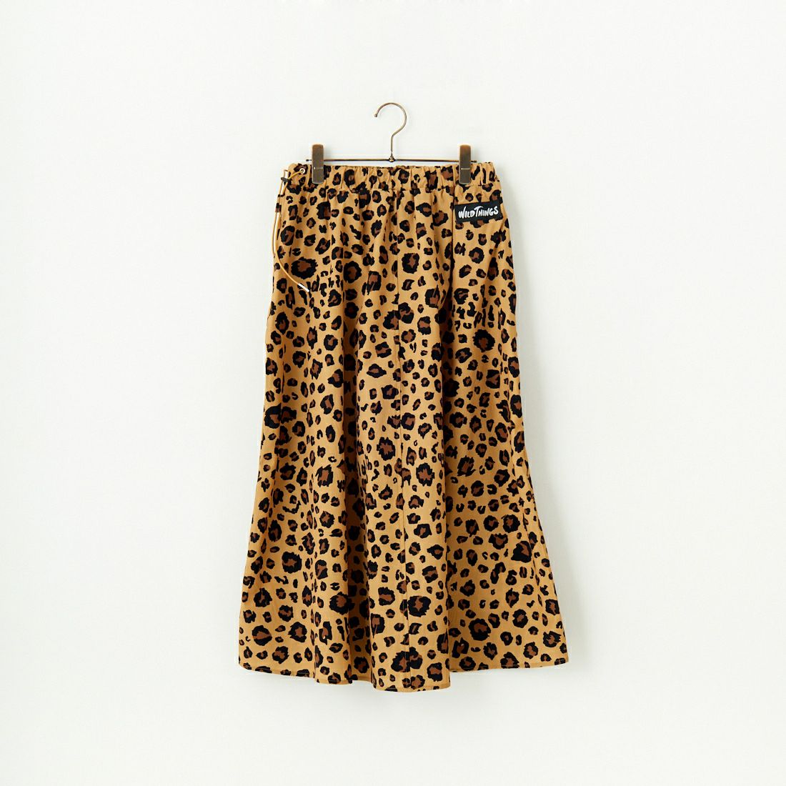 WILD THINGS [ワイルドシングス] プリントラックススカート [WTL25032D] LEOPARD BE