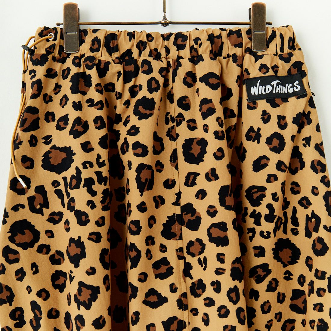 WILD THINGS [ワイルドシングス] プリントラックススカート [WTL25032D] LEOPARD BE