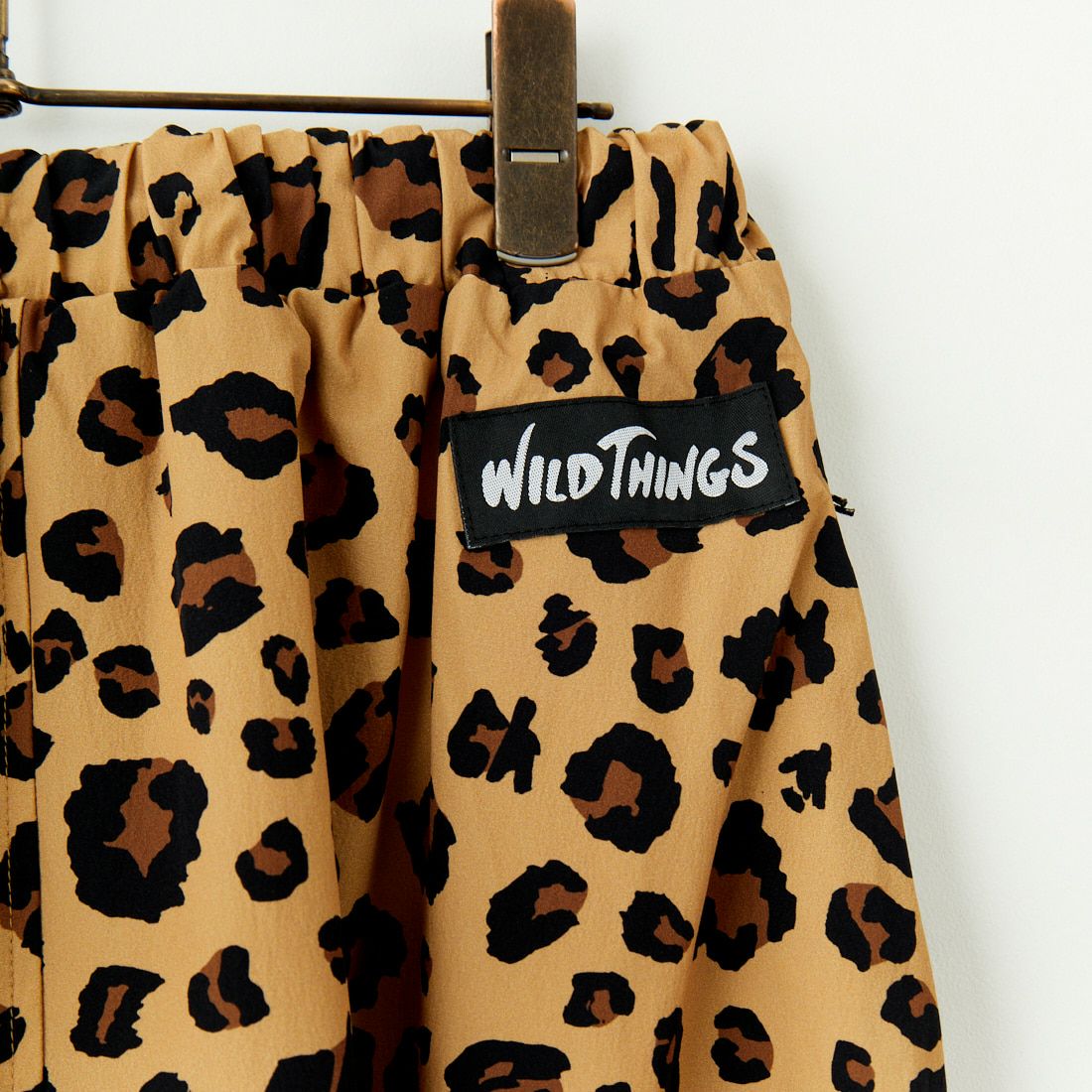 WILD THINGS [ワイルドシングス] プリントラックススカート [WTL25032D] LEOPARD BE
