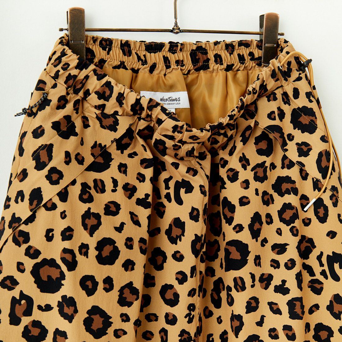 WILD THINGS [ワイルドシングス] プリントラックススカート [WTL25032D] LEOPARD BE