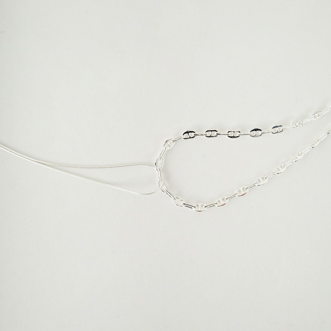 Nothing And Others [ナッシングアンドアザーズ] チェーンクロスチョーカー [151002] 90 ｼﾙﾊﾞｰ