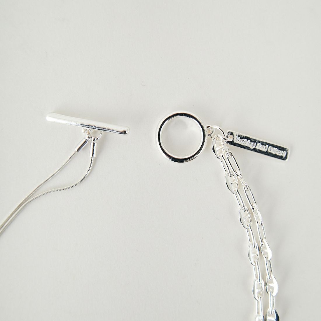 Nothing And Others [ナッシングアンドアザーズ] チェーンクロスチョーカー [151002] 90 ｼﾙﾊﾞｰ